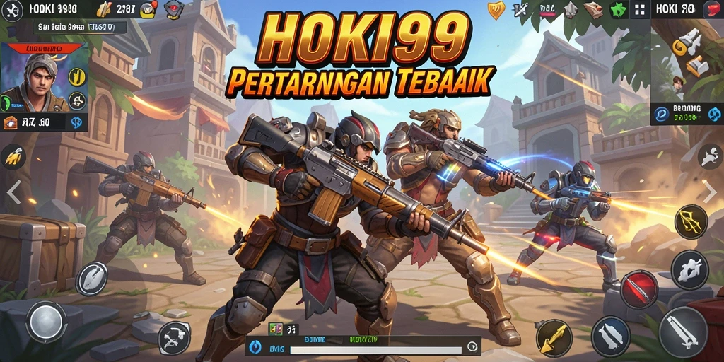 Gameplay seru di HOKI99 dengan aksi Battle Royale.
