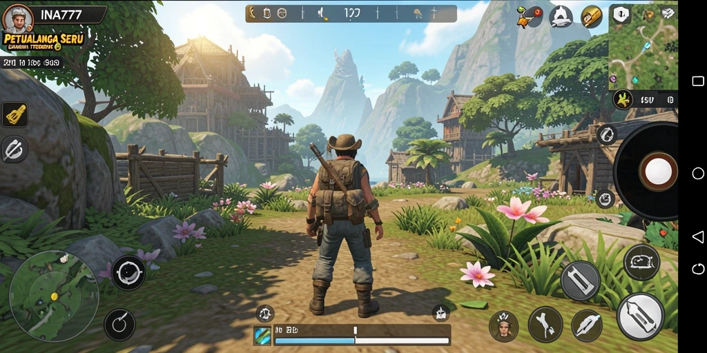 Gameplay dinamis dan grafik memukau dari INA777 dalam dunia terbuka.