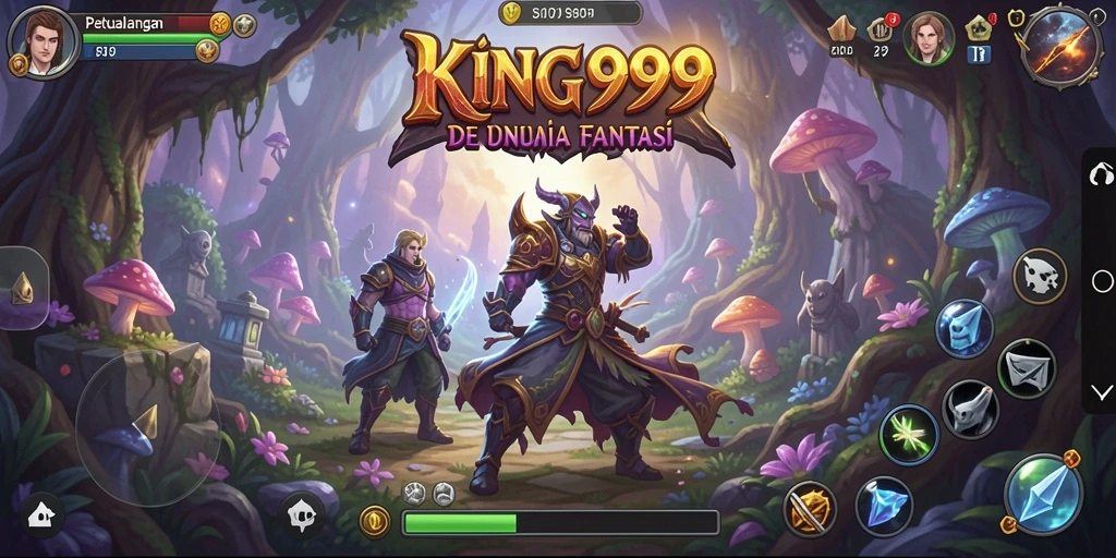 Tampilan gameplay <strong>KING999</strong> yang menakjubkan dan penuh aksi dalam petualangan.